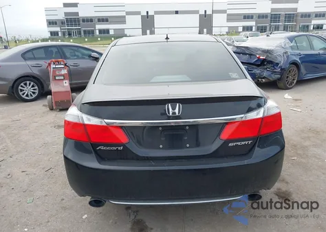 2015 Honda Accord Sport from USA, damaged, VIN 1HGCR2F5XFA026465